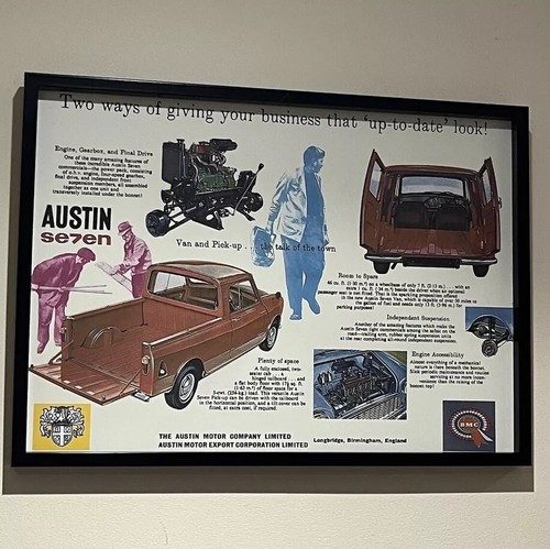 Bmc austin mini ton - bmc, 1/4