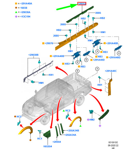 Ford ranger mk1 - ford, box
