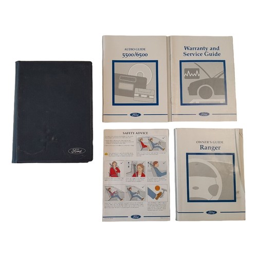 Ford ranger owners - owners, manual