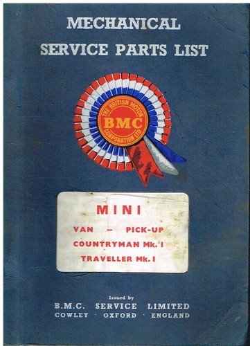 Bmc mini mk1 traveller - mini,
