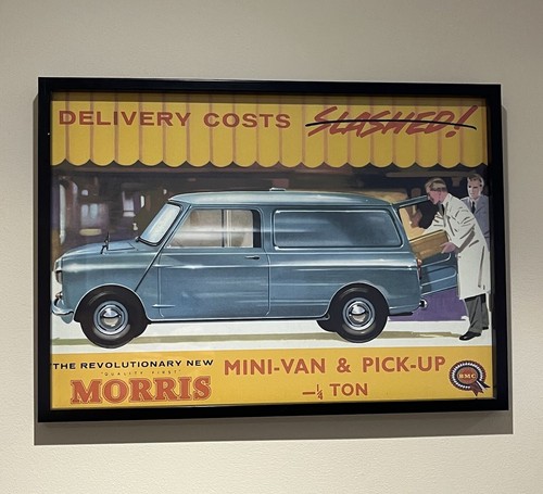 Bmc morris mini ton - morris, van